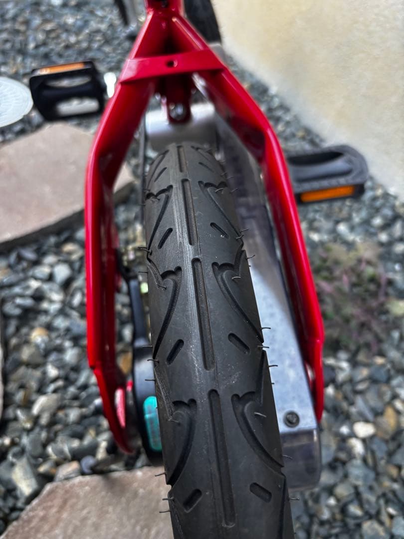 美品 へんしんバイク 14インチ レッド屋内保管 錆無し