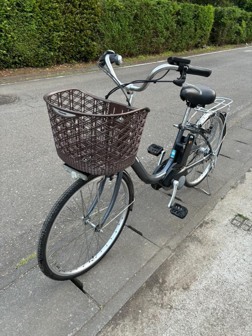 パナソニック ビビ・YX24　電動自転車 24型 内装3段　 プラズマグレー