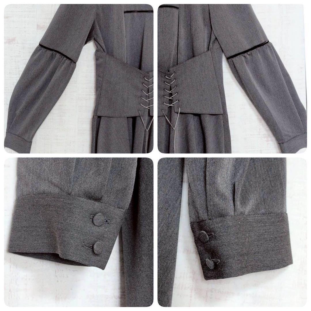 Ameri vintage即完売ワンピース LACE UP BELT DRESS