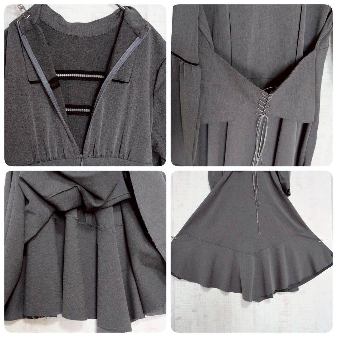 Ameri vintage即完売ワンピース LACE UP BELT DRESS