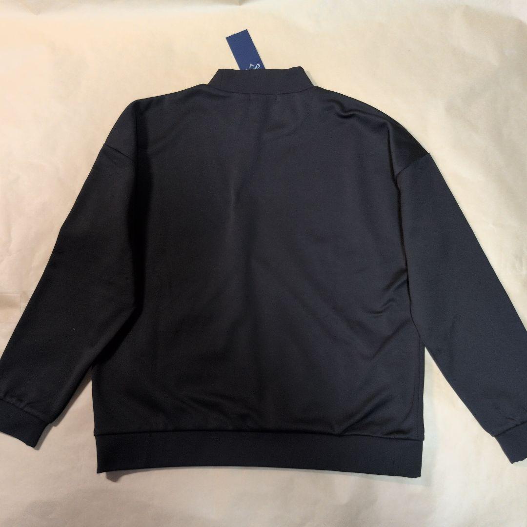 Callaway:レディース:Lサイズ:ダブルニット モックネック スウェット黒