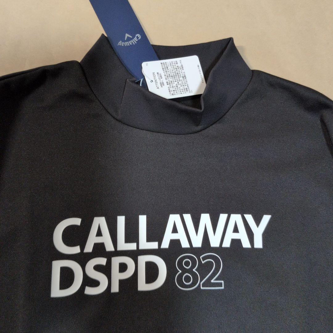 Callaway:レディース:Lサイズ:ダブルニット モックネック スウェット黒