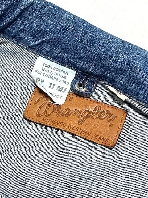 90`s 初代復刻日本製 ラングラー11MJ 程度上 サイズＬ