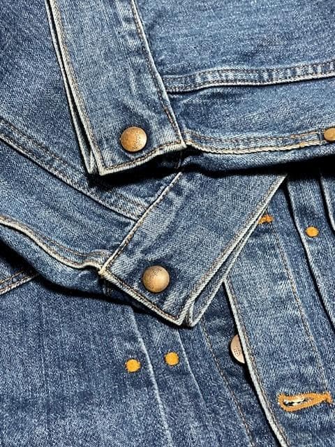 90`s 初代復刻日本製 ラングラー11MJ 程度上 サイズＬ