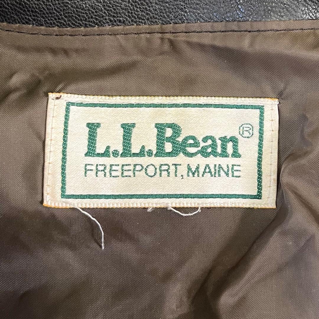 80'S LL Bean A-2 レザー フライトジャケット USA製