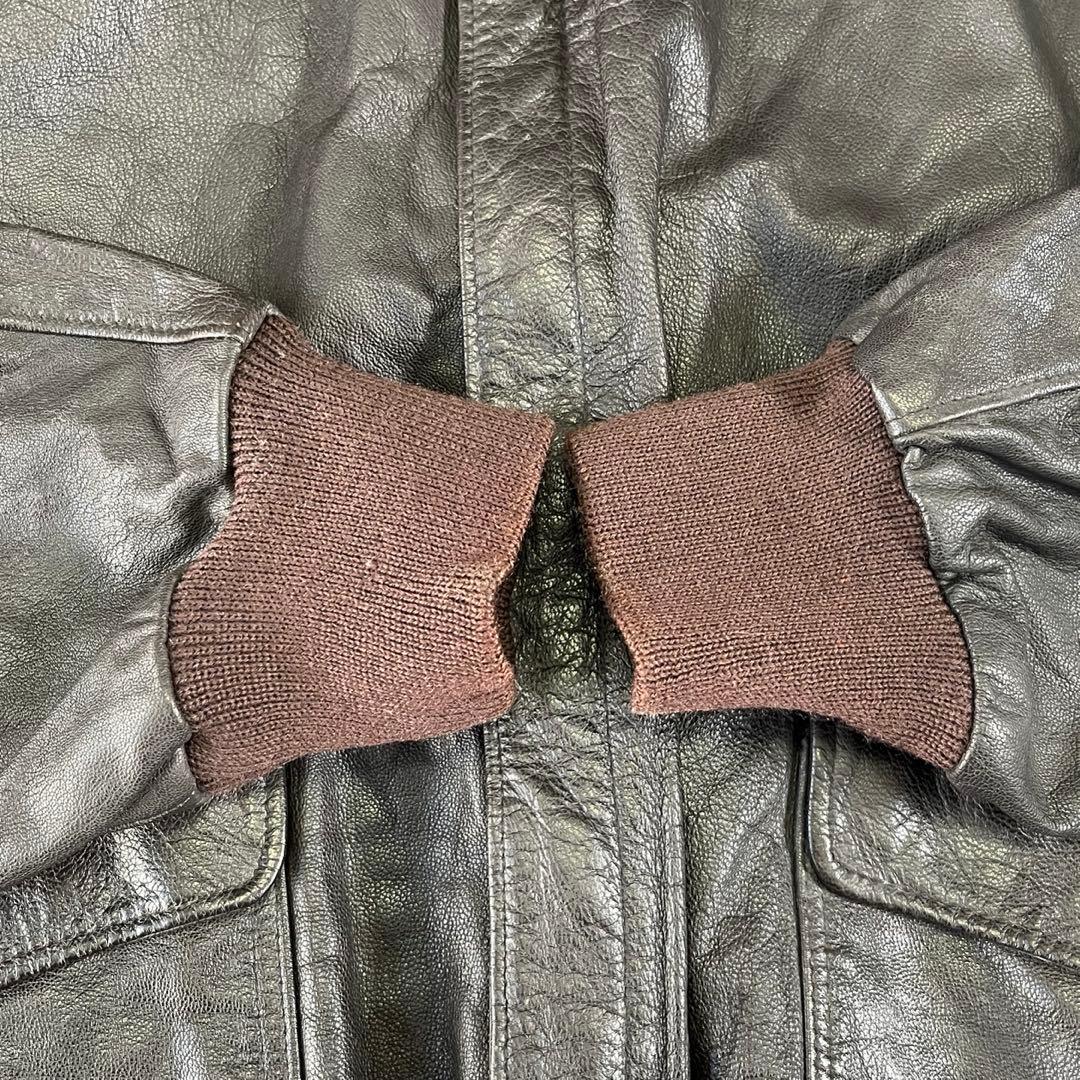 80'S LL Bean A-2 レザー フライトジャケット USA製
