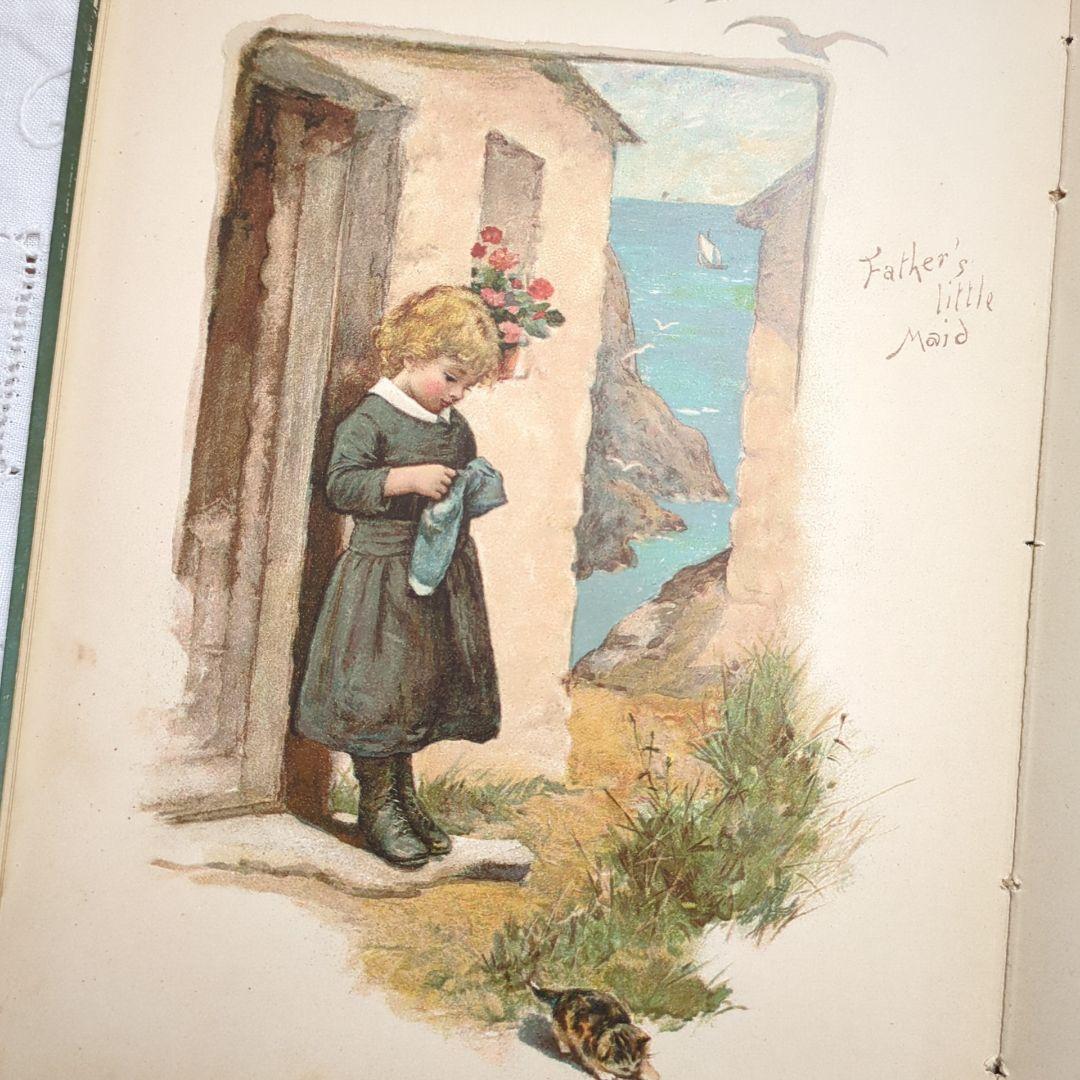 超稀少1891アーネストニスター絵本 初版本 洋書古書 児童書 ヴィクトリアン