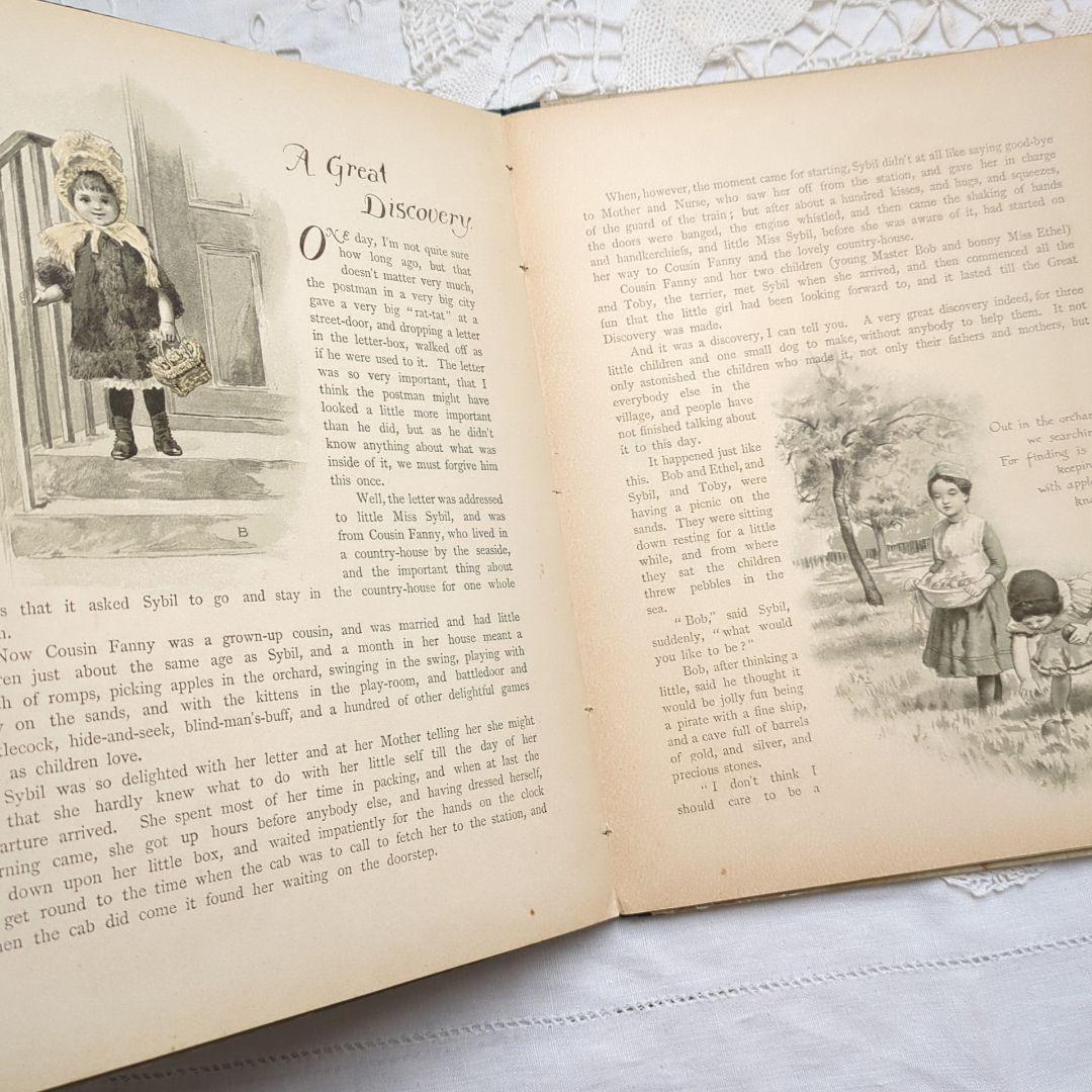 超稀少1891アーネストニスター絵本 初版本 洋書古書 児童書 ヴィクトリアン