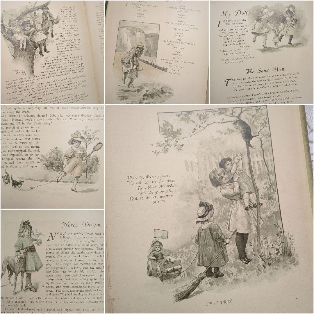超稀少1891アーネストニスター絵本 初版本 洋書古書 児童書 ヴィクトリアン