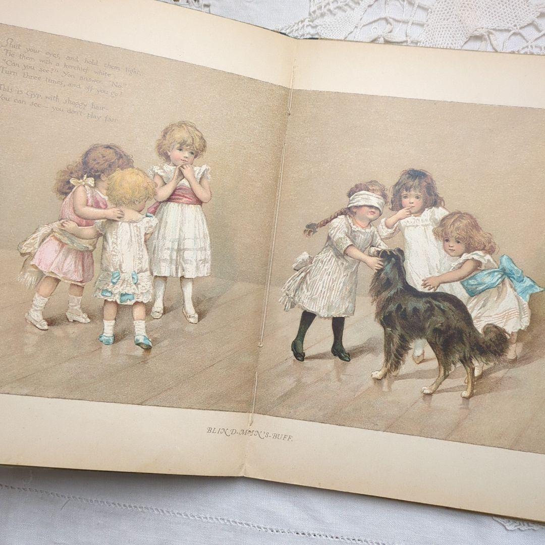 超稀少1891アーネストニスター絵本 初版本 洋書古書 児童書 ヴィクトリアン