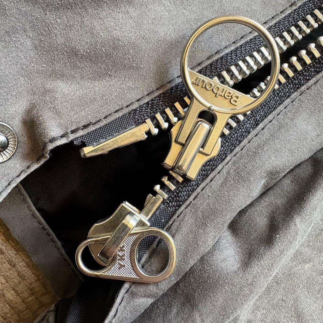 【雰囲気◎】Barbour バブアー トランスポート オイル抜き 36 グレー