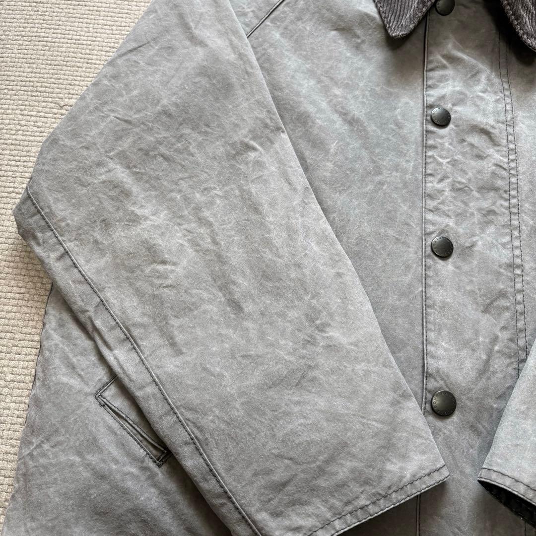 【雰囲気◎】Barbour バブアー トランスポート オイル抜き 36 グレー