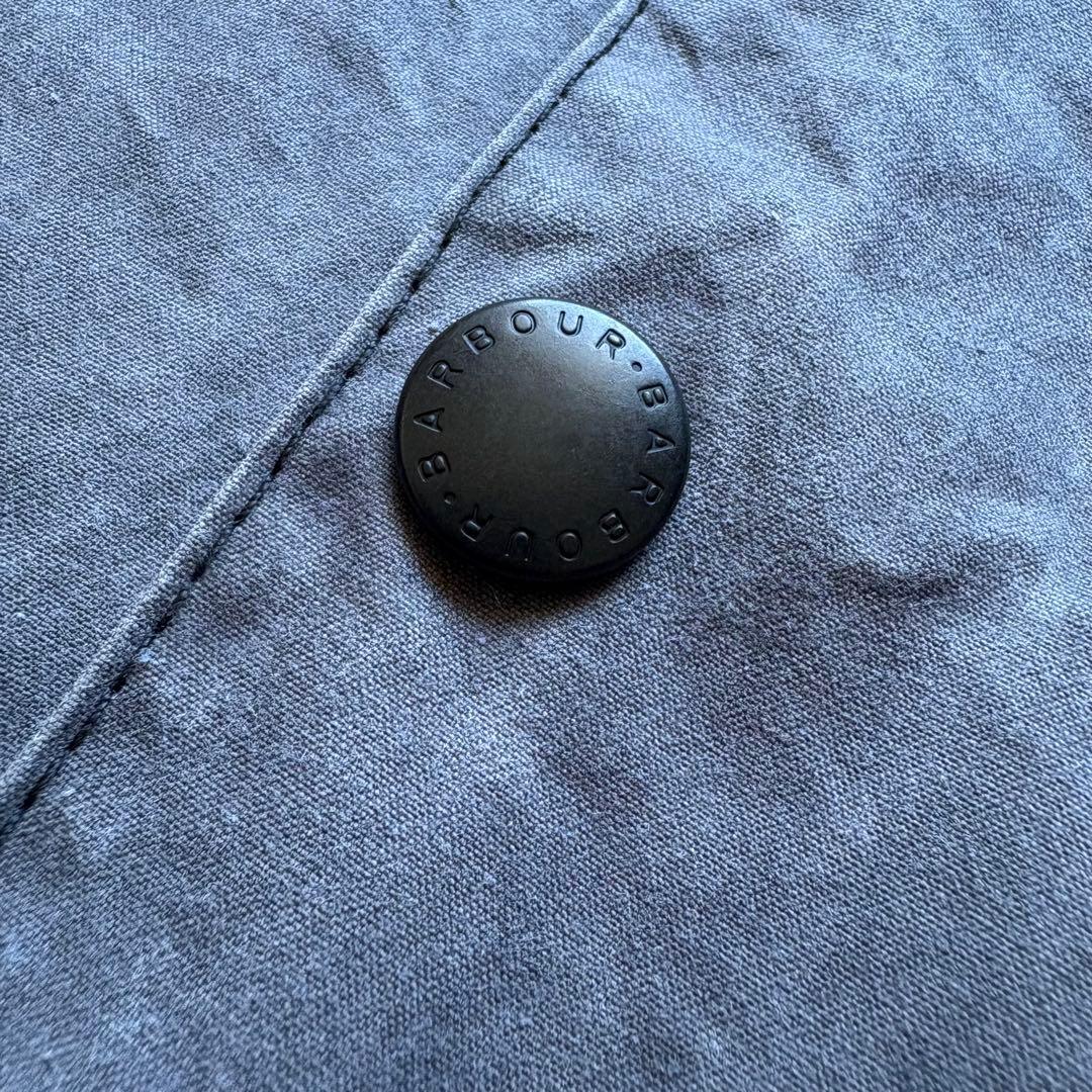 【雰囲気◎】Barbour バブアー トランスポート オイル抜き 36 グレー