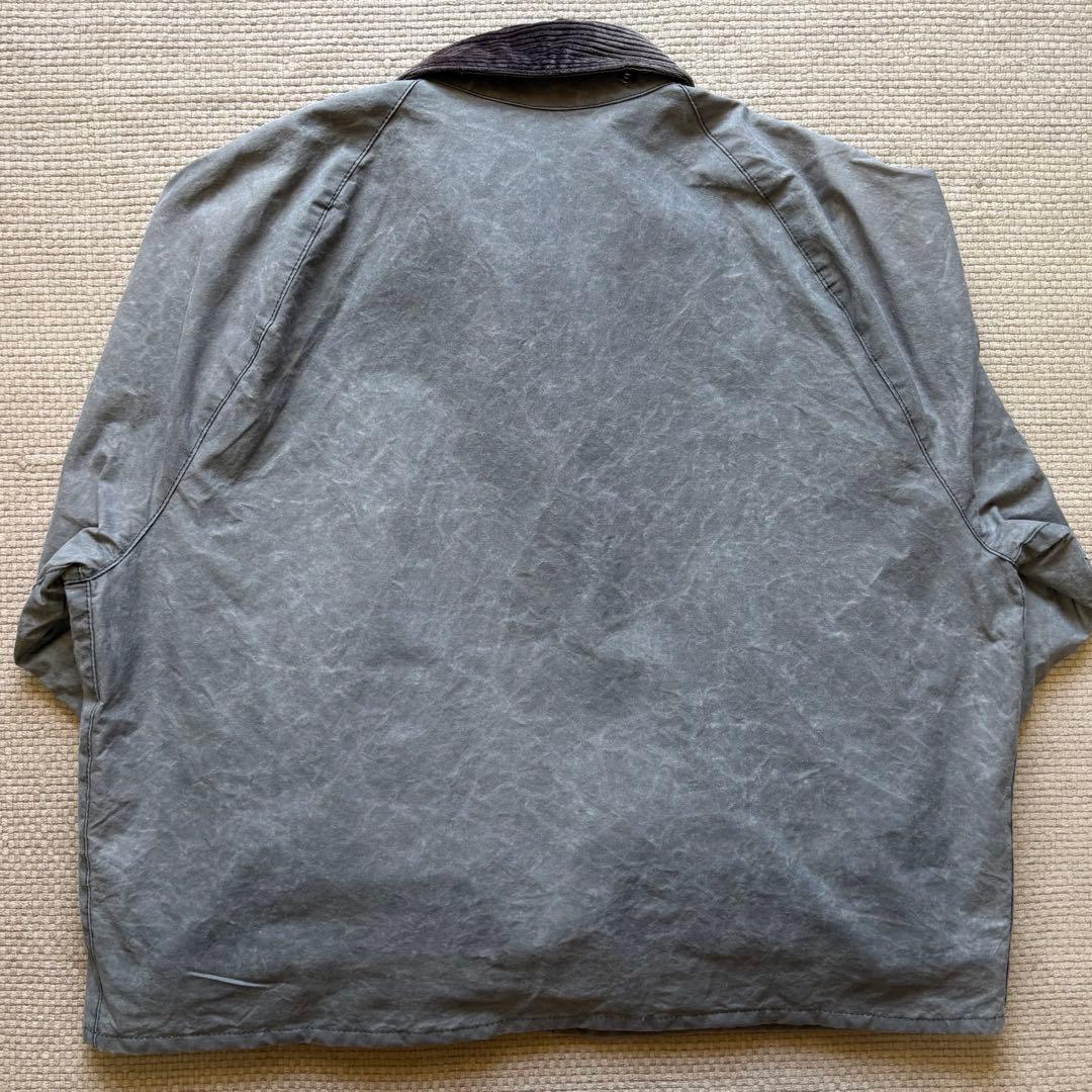 【雰囲気◎】Barbour バブアー トランスポート オイル抜き 36 グレー