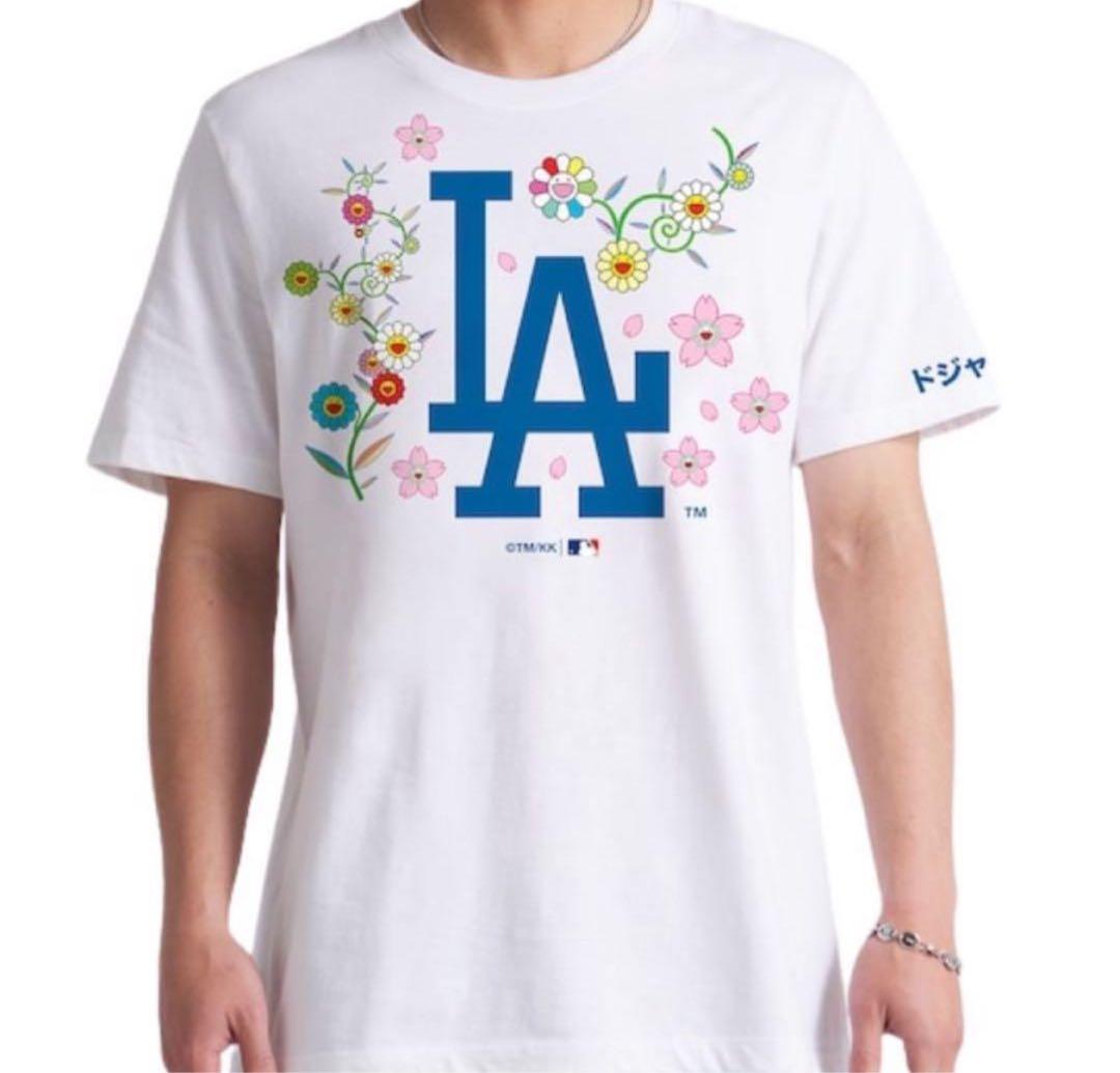 限定完売品 ドジャース 村上隆 特別コラボ Tシャツ サイズM ホワイト