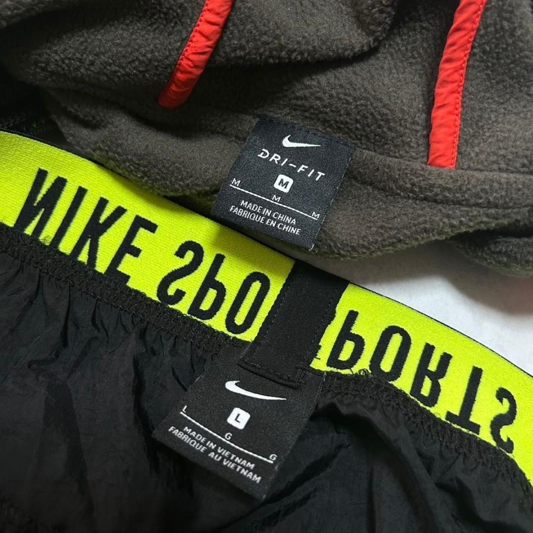 ナイキ セットアップ ボトムスＬ ノースリーブトップス M ナイロン NIKE