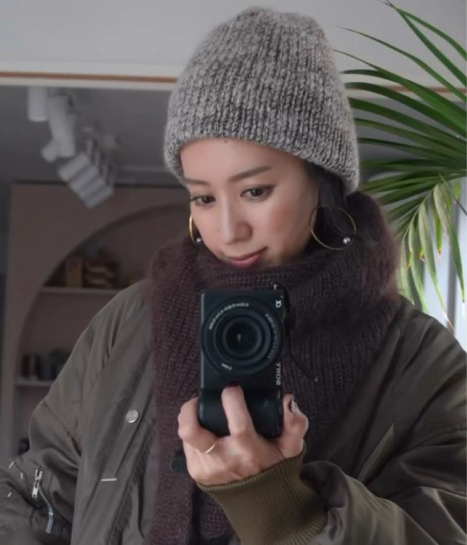 【新品】マリホジャ　ボニータニットワッチ　GrayMix