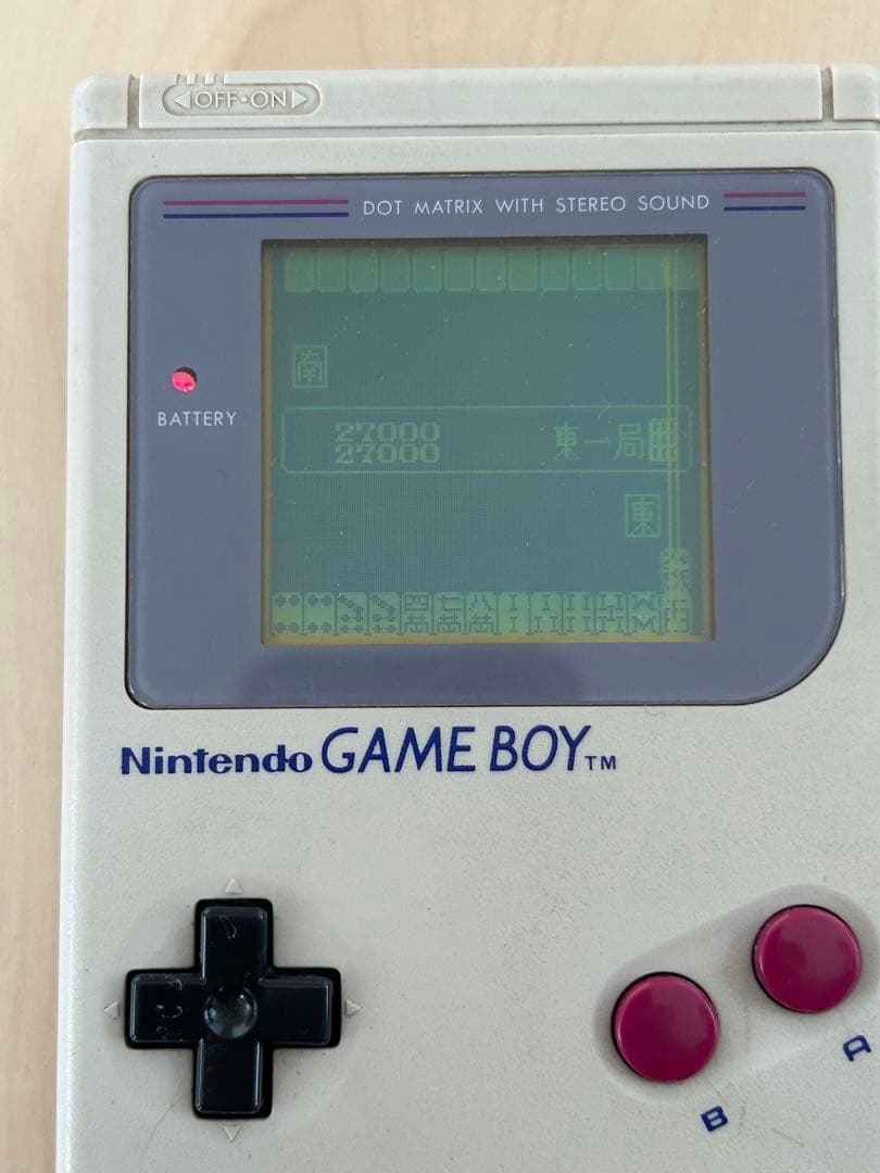 動作品　任天堂　初代ゲームボーイ　本体　DMG-01