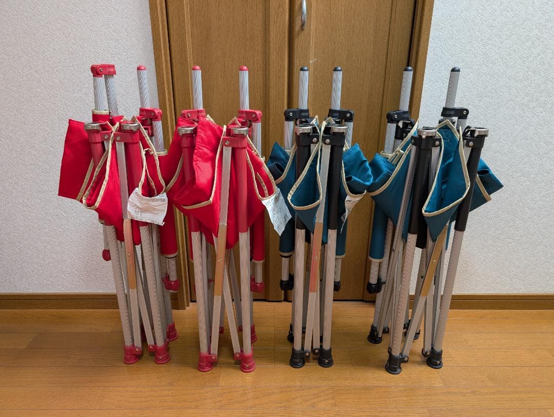 コールマン　スリムキャプテンチェアα　4個セット