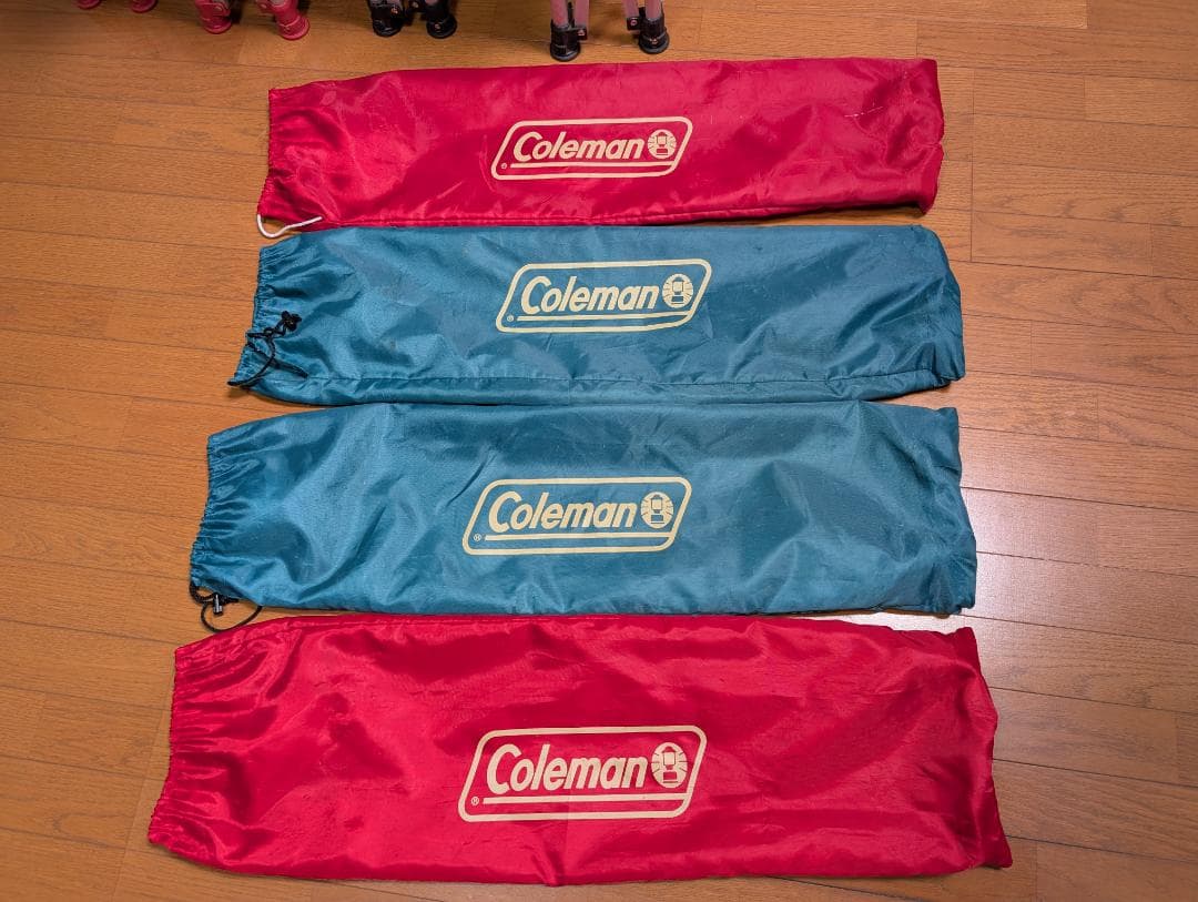 コールマン　スリムキャプテンチェアα　4個セット