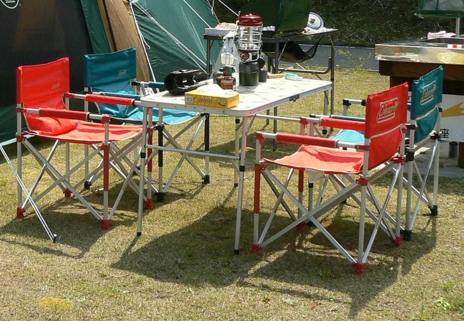 コールマン　スリムキャプテンチェアα　4個セット