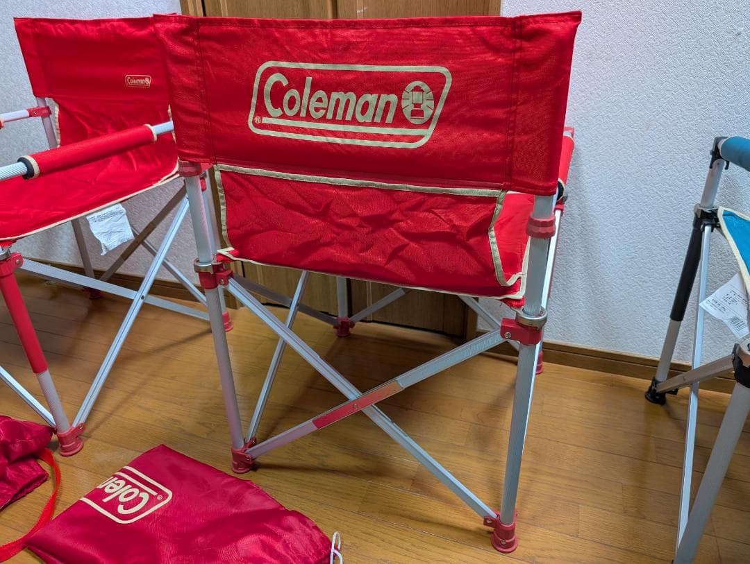 コールマン　スリムキャプテンチェアα　4個セット