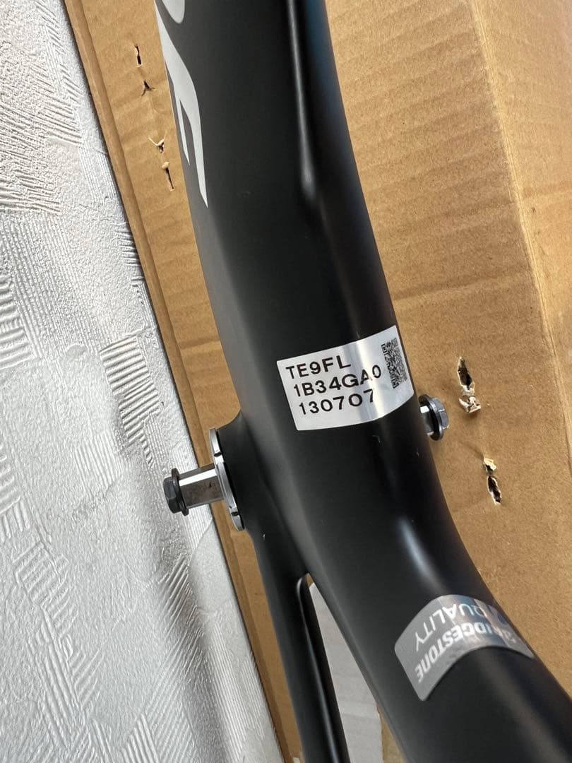 ブリヂストン　カーボンフレーム　ＴＥ９　Ｌサイズ