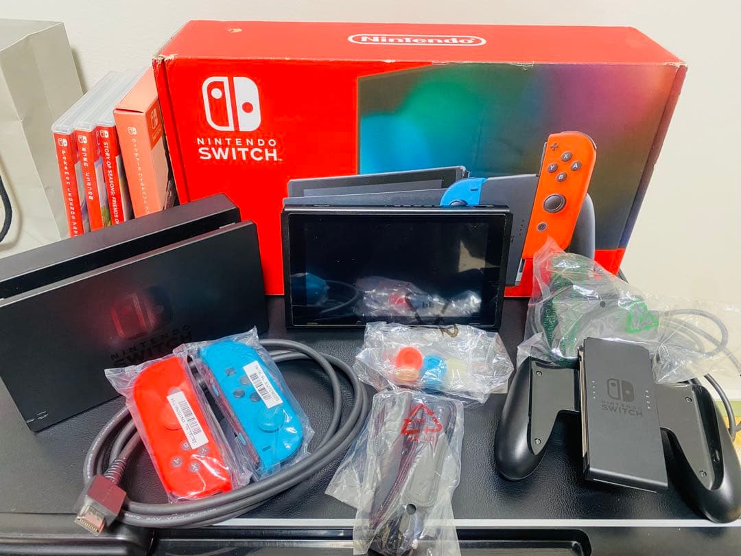 Nintendo Switch 本体 ブルー/オレンジ