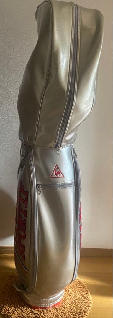 ルコックキャディーバッグカート用6分割シルバーエナメル