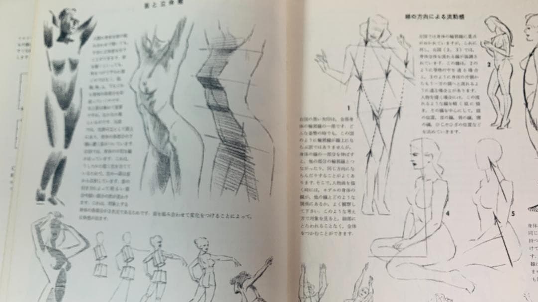 超レア1978年で47年前◆『人体のデッサン技法』