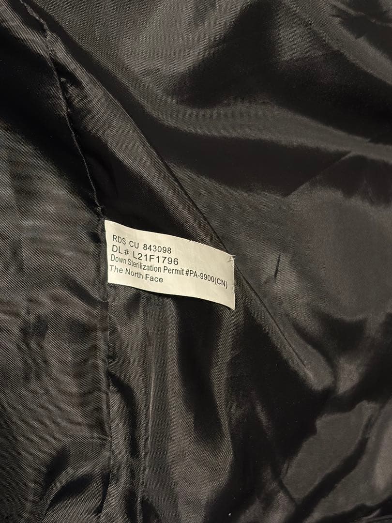 THE NORTH FACE ダウンベスト ブラック ノースフェイス