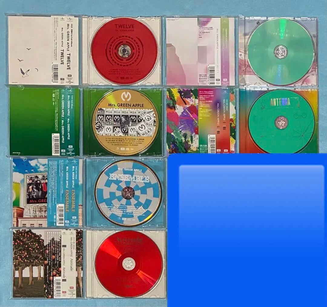Mrs.GREEN APPLE アルバム8枚 TWELVE アンテナ 5 10