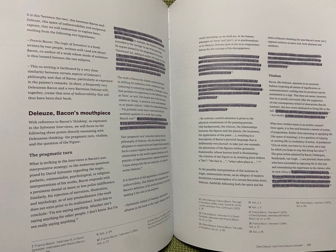 洋書 Francis Bacon Books and Painting