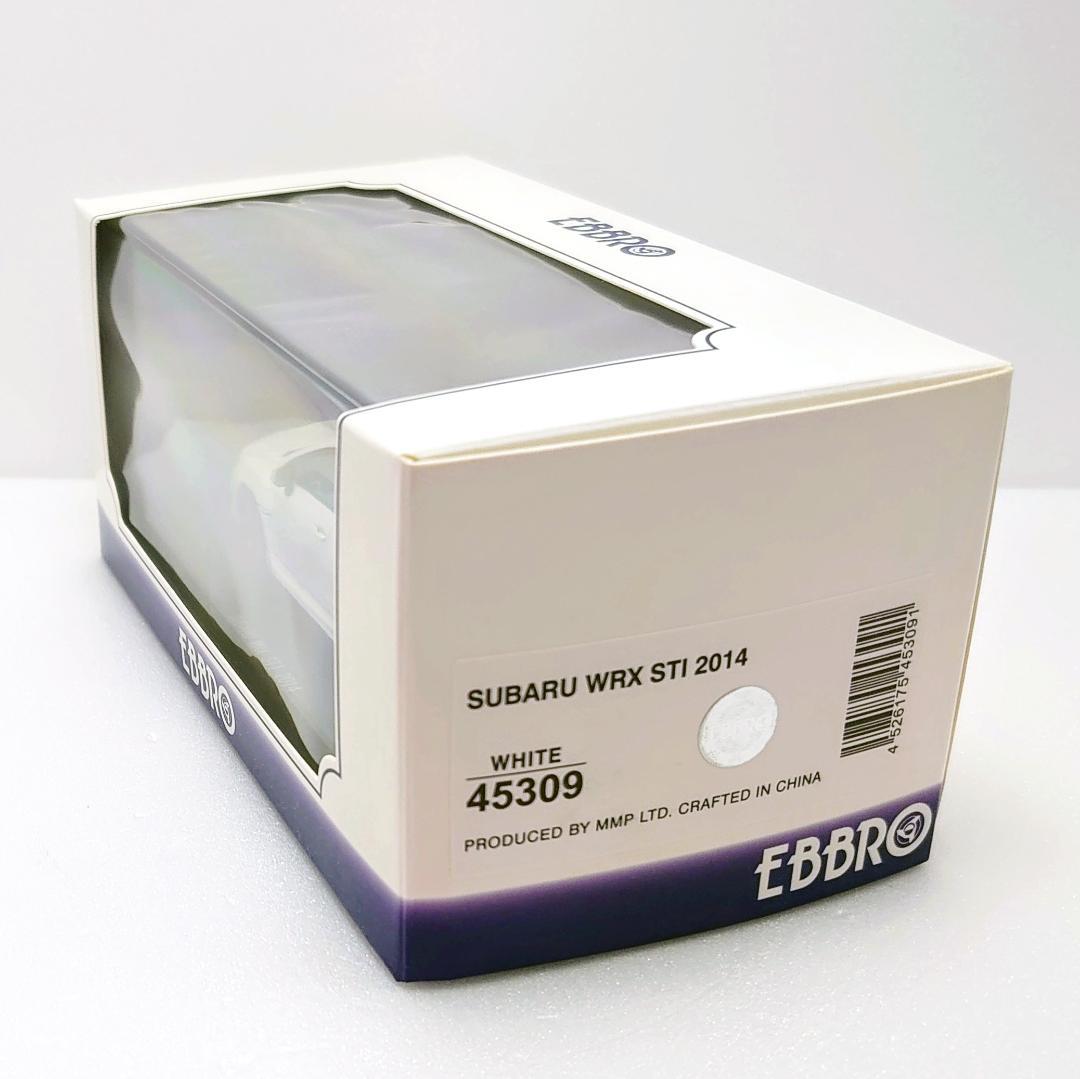 c*f様 《未使用》　EBBRO　スバル　WRX　STI　2014　ミニカー　S