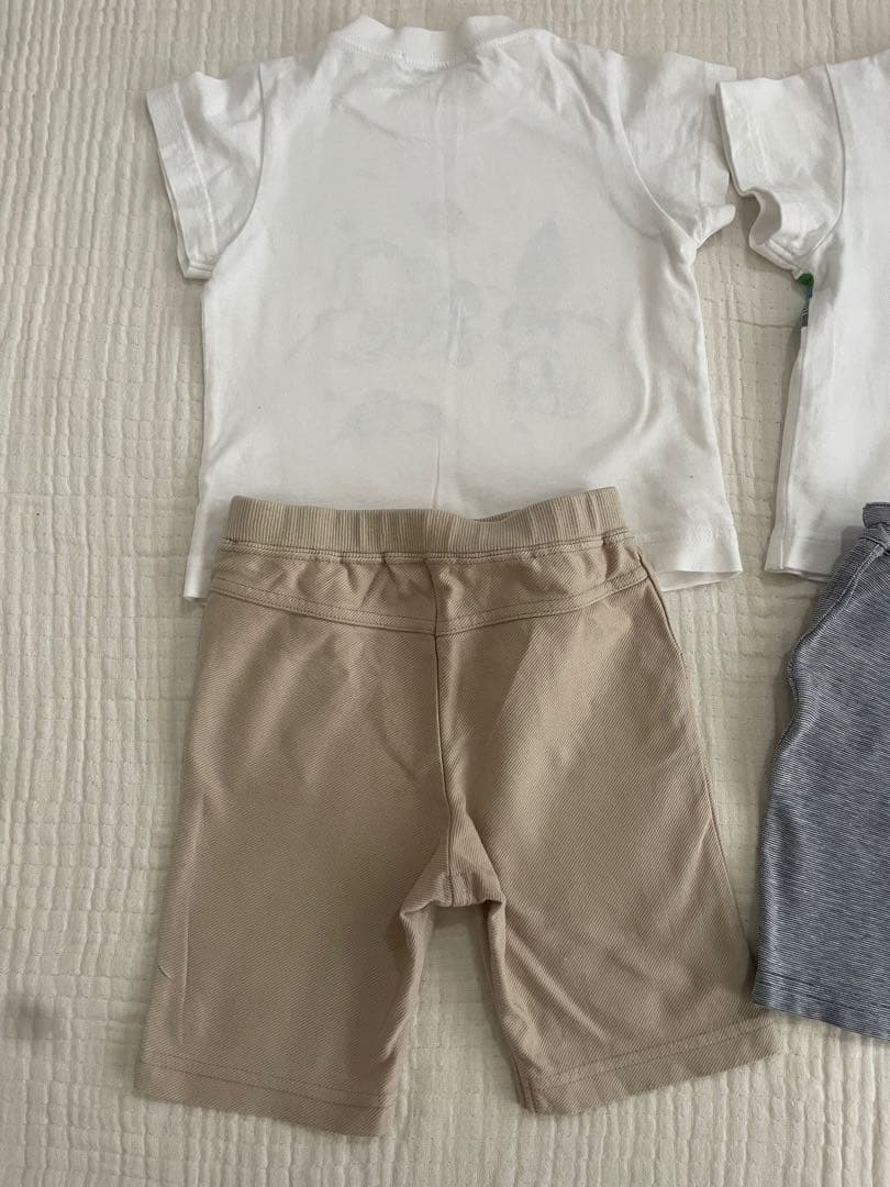 ファミリア　男の子　80 Tシャツ　パンツ　スタイ　セット