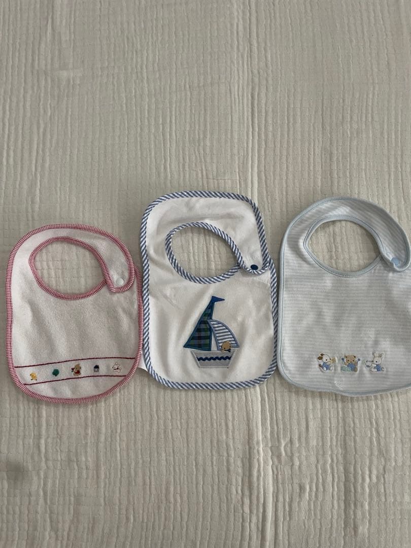 ファミリア　男の子　80 Tシャツ　パンツ　スタイ　セット