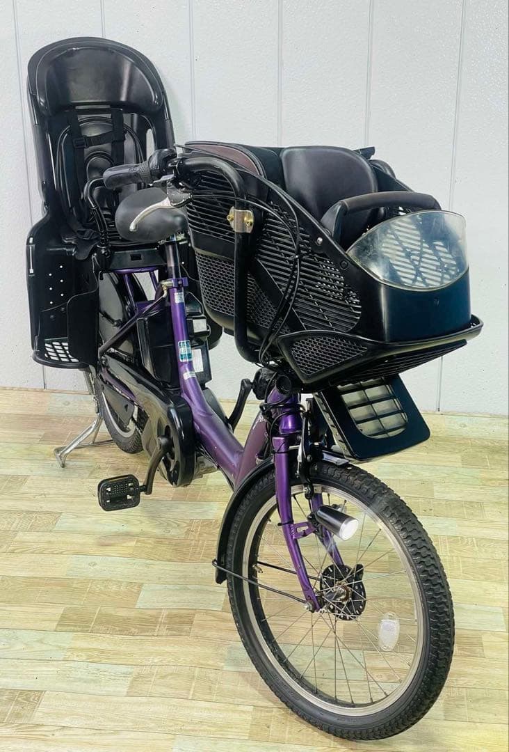 3237ヤマハ12.8アンペア20インチ子供乗せ　電動アシスト自転車