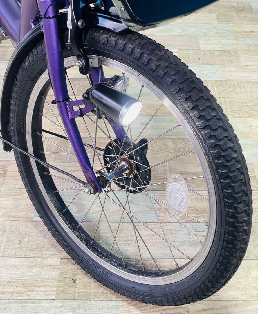 3237ヤマハ12.8アンペア20インチ子供乗せ　電動アシスト自転車