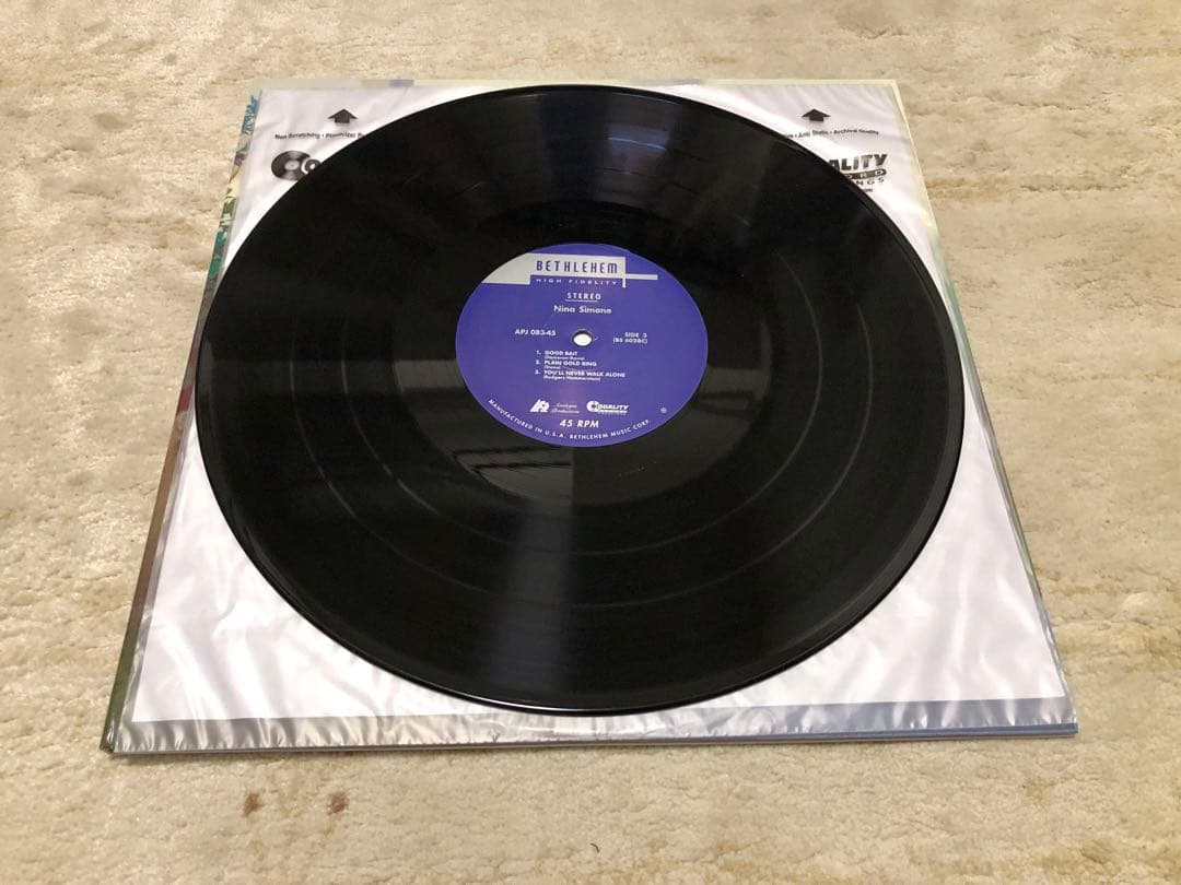 その他 Nina Simone Little Girl Blue 45rpm 2LP