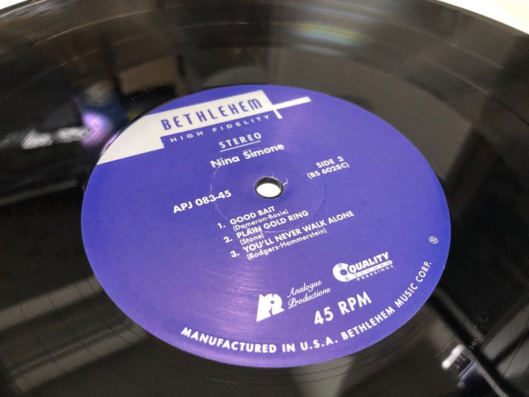 その他 Nina Simone Little Girl Blue 45rpm 2LP