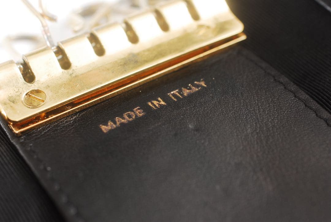 CHANEL＊シャネル＊キャビアスキン＊マトラッセ＊六連キーチェーン