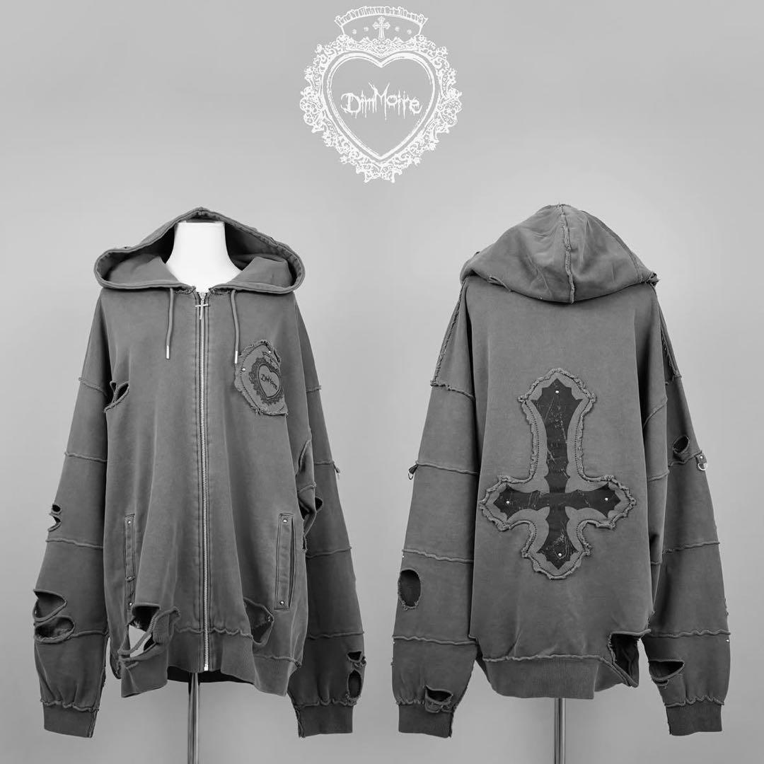 DimMoire 魔導士パーカー グレー