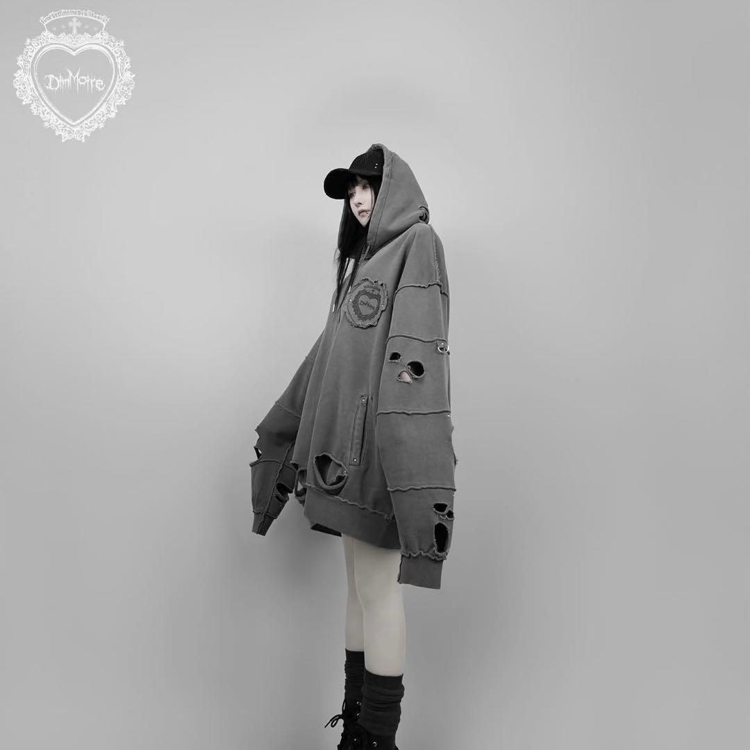 DimMoire 魔導士パーカー グレー