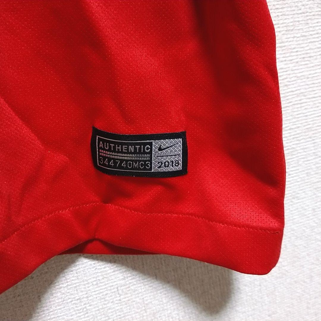 ナイキ 浦和レッズ 柏木陽介選手 2018年 ユニフォーム 3XLサイズ レッド