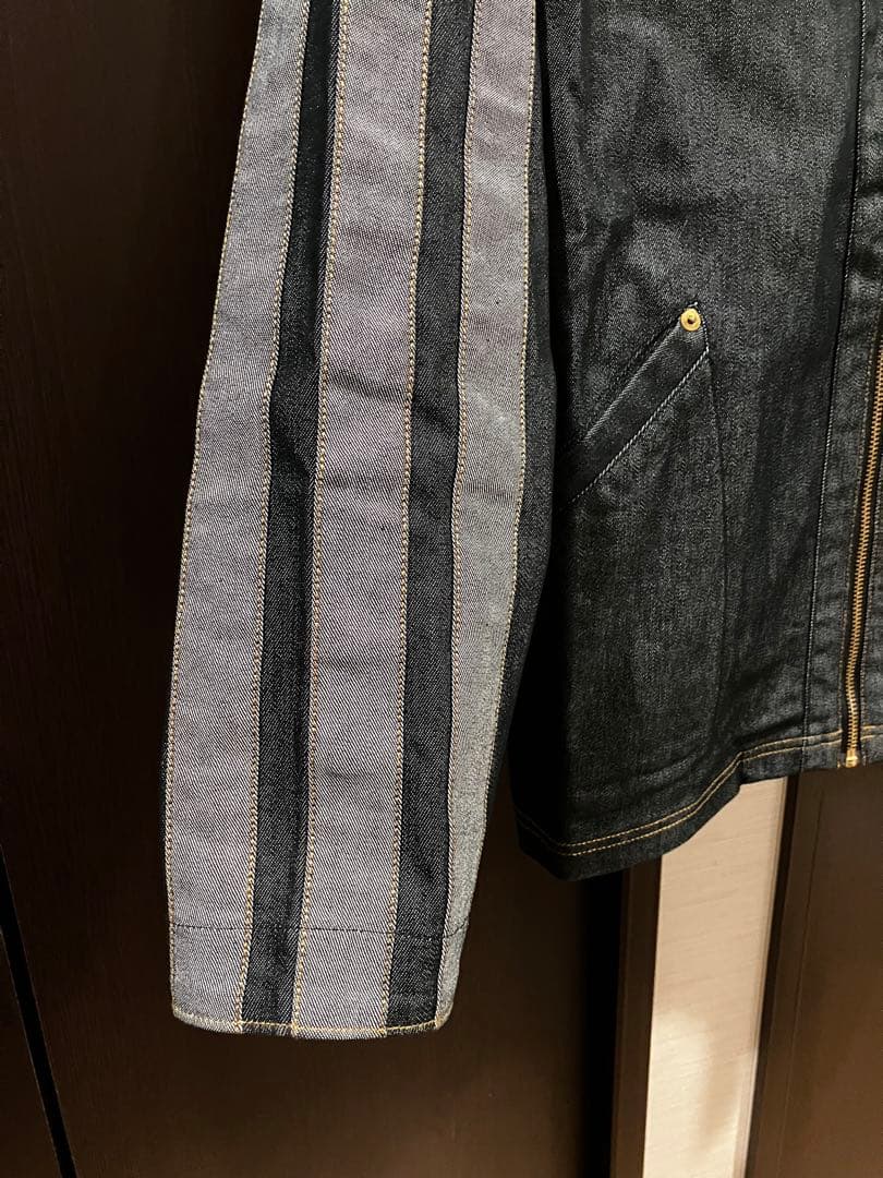 adidas アディダス　ダークデニムジャケット　希少品