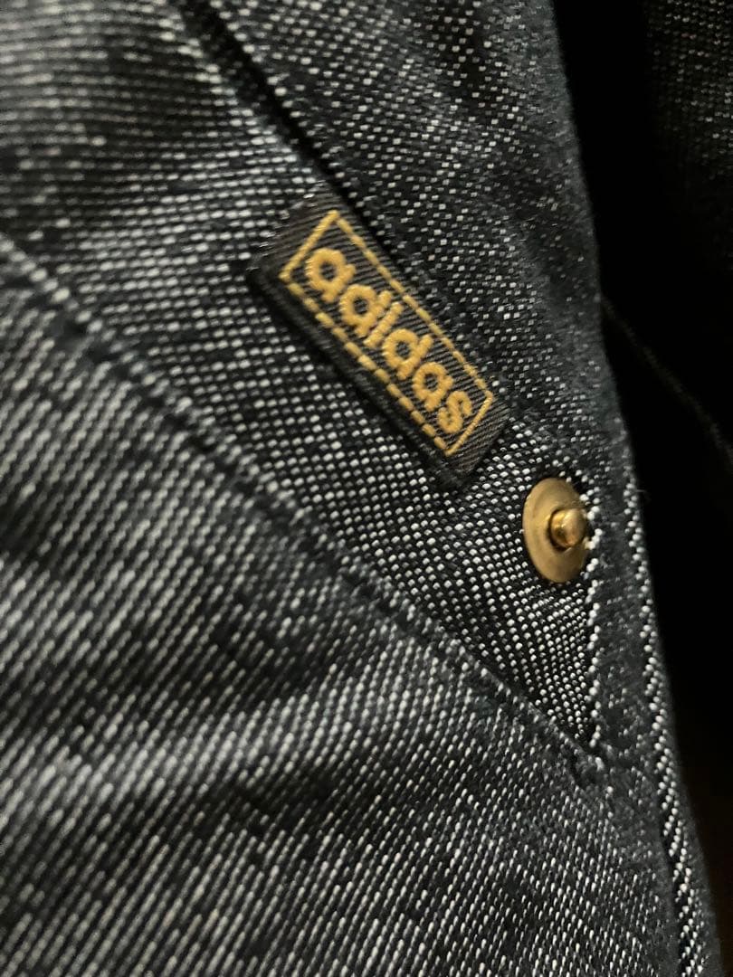 adidas アディダス　ダークデニムジャケット　希少品