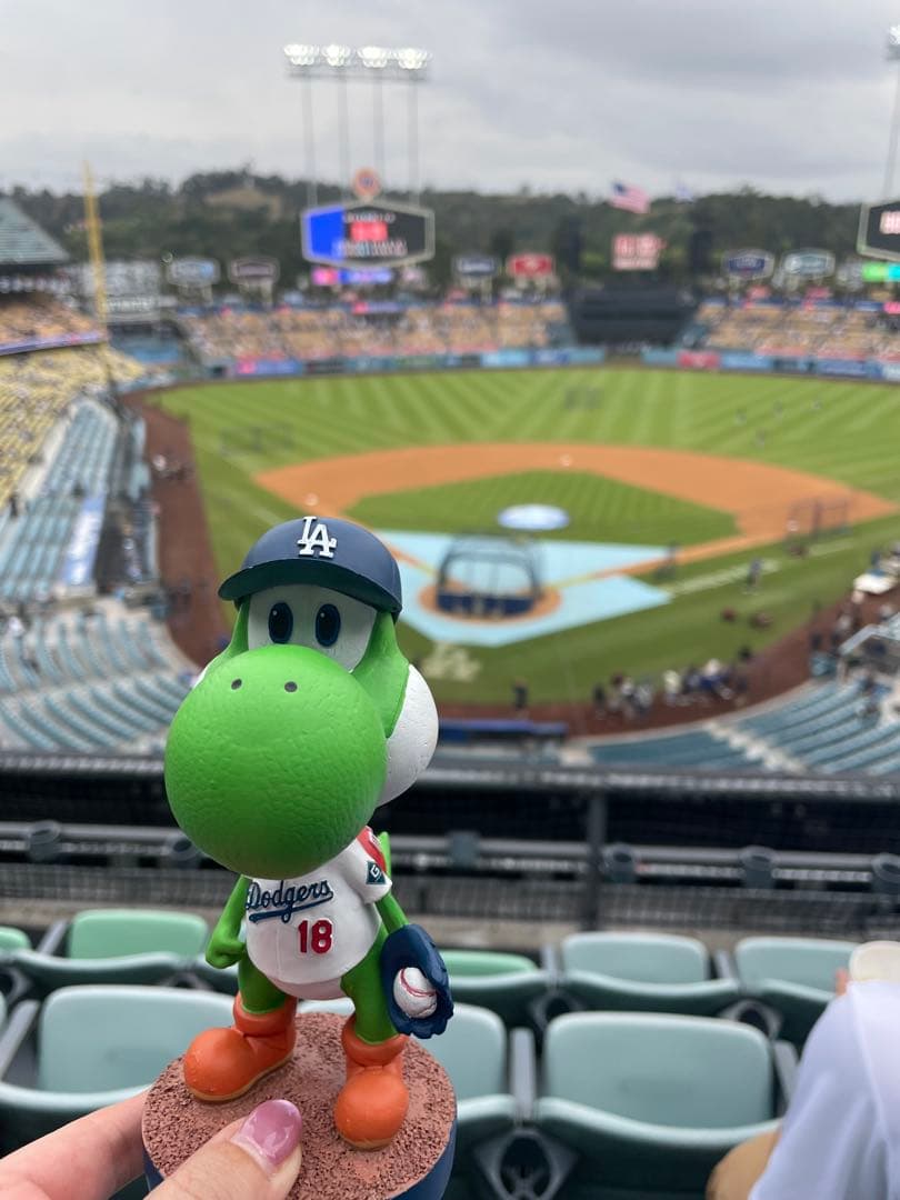 山本由伸 × ヨッシー ドジャース　ボブルヘッド　来場者限定 非売品