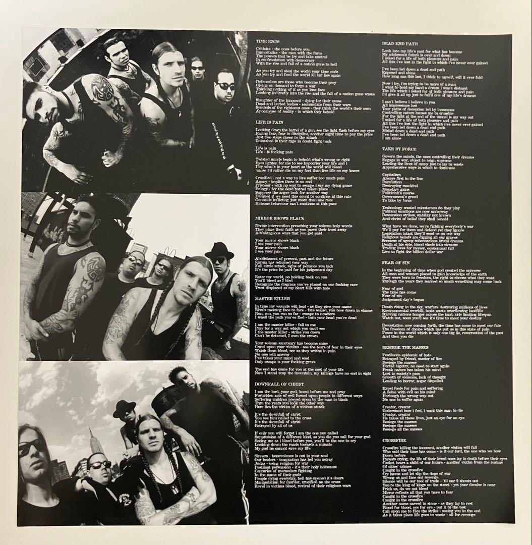 洋楽 MERAUDER master killer LP gold nyhc