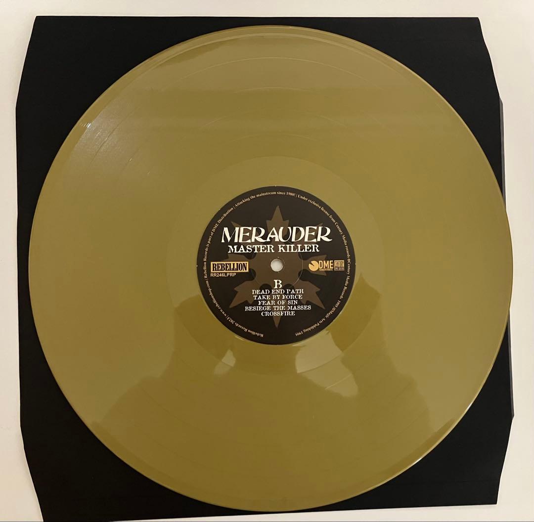 洋楽 MERAUDER master killer LP gold nyhc