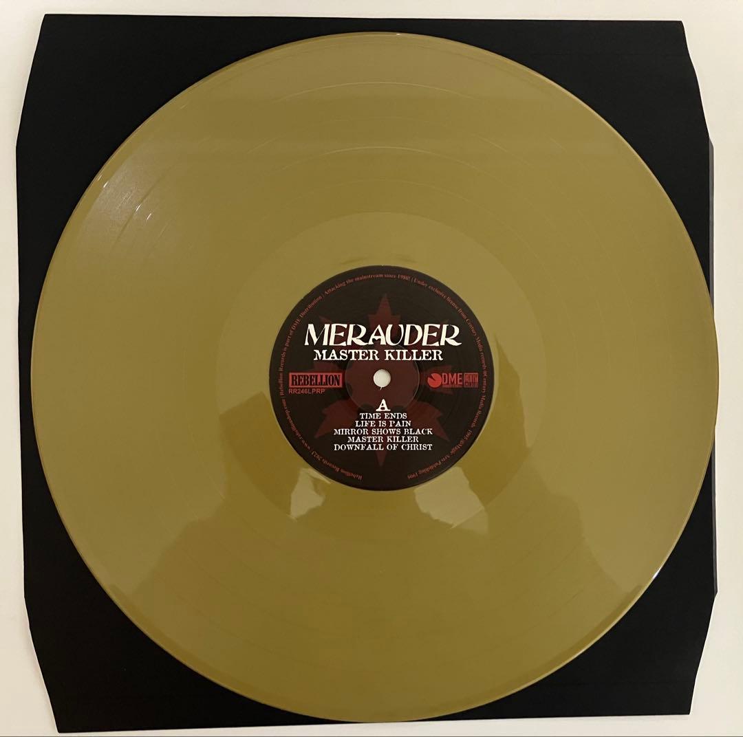 洋楽 MERAUDER master killer LP gold nyhc
